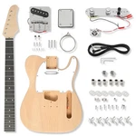 Unfinished Diy Tl Electric Guitar Kit Mahogany Body Maple Neck. Fixed Price $62.99.