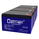 Mighty Max 12V 12AH Gel F2 Battery Compatible With Secutron MR-2900 3 Pack. Fixed Price $89.99.
