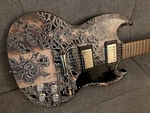 2004 Epiphone Sg Goth Black Electric Guitar. Fixed Price $475.00.