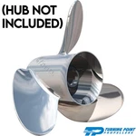 13.75X15 3-BLADE Prop 40-150HP Suzuki Nissan Tohatsu Yamaha EX1-1315 Efi 70HP. Fixed Price $301.11.