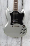 Epiphone Sg Standard Solid Body Electric Guitar Silver Mist With Gig Bag. Fixed Price $515.14.