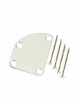 Metallor Electric Guitar Neck Plate Curved Cutaway Semi Round Joint 4 Holes. Fixed Price $8.69.