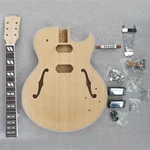 Diy Electric Jazz Guitar Kit Semi Hollow Body Single Cutway Set Neck Mediumthick. Fixed Price $175.00.