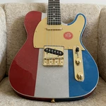 Tricolor Electric GUITAR,22 Frets,maple Neck And FINGERBOARD,6 String,solid. Fixed Price $259.57.
