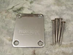 Washburn G-10V Guitar Neck Plate From Around 1986 In Chrome. Fixed Price $45.00.
