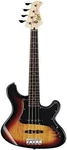Cort GB34JJ 4-STRING Electric Bass, Pickups, Tone Sunburst. Fixed Price $369.99.