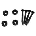 Ovsal 4PCS Guitar Neck Joint Ferrules With Screws Stainless Steel Matte Black. Fixed Price $11.99.