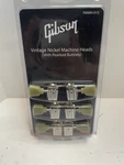 Gibson Vintage Nickel Machine Heads (with Pearloid Buttons) PMMH-010 New Sealed. Fixed Price $82.95.