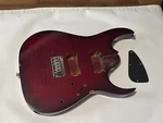 2007 Indonesian Ibanez RGR421EXFM Red Flame Guitar Body Fixed Bridge. Fixed Price $129.99.