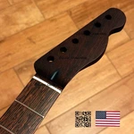 Wenge Guitar Neck Satin Telecaster Fits Warmoth & Fender Body Wta. Fixed Price $204.00.