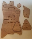 Custom Hybrid Guitar Body Template Billy Bolt Neck Tele Filtertron. Fixed Price $42.99.