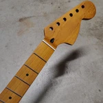 Roasted Maple Neck Fits Fender Stratocaster Body 22 Frets Modern Satin. Fixed Price $65.00.