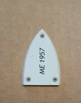 First Act Model Me 1957 Guitar Truss Rod Cover. Fixed Price $7.95.