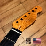 Roasted Maple Rosewood Neck Telecaster Fits Fender Warmoth Bodies 0TR1. Fixed Price $129.00.