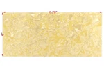 Yellow Pearloid Celluloid Sheet 6" X 13.75" With White Backing For Custom Inlays. Fixed Price $32.49.