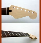 Stratocaster Guitar NECK/NATURAL/43MM Mop Dots-fits Warmoth,fender. Fixed Price $127.00.