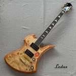 Bc Mockingbird Electric Guitar Bone Nut Gold Part 24 Frets Burl Top Fast. Fixed Price $260.00.