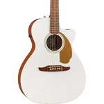 Fender Newporter Player Limitededition Acousticelectric Guitar Arctic White. Fixed Price $319.99.
