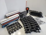 Lionel The Polar Express G-gauge Set 7-11022 Works Near Complete Great Condition. Fixed Price $55.00.