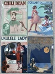 Ukulele Sheet Music Plastic Paper File Folder Holder W/ Chord Chart A4 Size. Fixed Price $5.00.