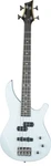 Mitchell MB100 Short-scale Solidbody Electric Bass Guitar Powder Blue Issue. Fixed Price $139.00.