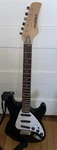 First Act ME301 Double Cutaway Six-string Right-handed Electric Guitar W/strap. Fixed Price $109.00.