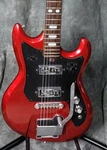 Killer Vintage 1960'S Teisco ET-220 Spectrum Electric Guitar, Candy Apple Red!. Fixed Price $345.00.