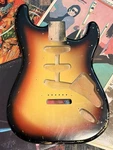 Aged Nitro Finished Strat Body (alder). Fixed Price $450.00.