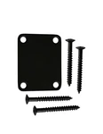 Metallor Guitar Neck Plate Standard Holes With Screws 64MM X 51MM Black. Fixed Price $17.98.