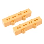 Allparts Pickup Covers For Fender Jazz Bass, Cream, Set Of 2. Fixed Price $12.19.