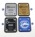 Charvel Tribute Guitar Neck Plate - Engraved Printed Your Choice Of Colors. Fixed Price $29.95.
