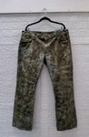 Pre-owned Robin's Jeans Men's Long Flap Boot Cut Snake Skin Wash Sz 40. Fixed Price $149.99.