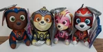 Paw Patrol The Mighty Movie Rubble Zuma Marshall Skye Plush Keychain Clip New. Fixed Price $24.50.