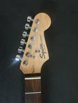 Fender Squier Stratocaster Rosewood Guitar Neck W/tuners/original Bolts/plate. Fixed Price $82.00.