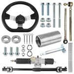 110CC Go Kart Steering Kits 270MM/10.6'' Wheel 360MM/14.2'' Rack Pin.... Fixed Price $131.35.