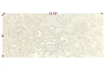 White Pearloid Celluloid Sheet 6" X 13.75" With Backing For Custom Inlays. Fixed Price $32.49.