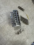 Fender 80S-90S Japan Stratocaster Tremolo Bridge Large Painted Block Vgc. Fixed Price $65.00.