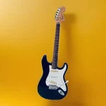 Squier By Fender Strat Affinity Electric Guitar Black #IC050231998. Fixed Price $199.00.