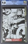 Marvel Legacy # Cgc 9.8 Quesada 1:500 Sketch Variant 1ST 1,000,000 Bc Avengers. Fixed Price $200.00.