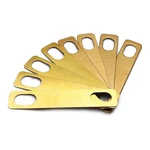 Ruijotwat 8PCS Guitar Neck Shims 4X 0.2MM, 2X 0.5MM And 1MM Thickness.... Fixed Price $13.97.