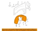 Gm Oem 07-14 Escalade Esv Components-fender Liner 22860081. Fixed Price $121.03.