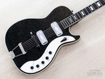 1963 Silvertone Stratotone Jupiter 1423 Vintage Guitar By Harmony Usa W/ Case. Fixed Price $1879.99.