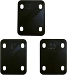 Guitar Neck Shims 3PCS 0.25 , 0.5 And 1 Degree Nylon Gasket For Bas. Fixed Price $12.99.
