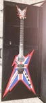 Rare Dean Dime Razorback Union Jack 6-STRING Guitar Vintageunplayednew Oldstock. Fixed Price $2995.00.