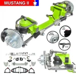 All Jaguar MK9 Mustang Ii Ifs Airbag 2" Drop 5X4.75 Power Lhd Rack Custom Pro. Fixed Price $3099.95.