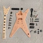 Diy Dean Electric Guitar Kit Unfinished Mahogany Body Maple Neck Bk Part Bolt-on. Fixed Price $179.00.