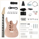 Diy 6 String 170 Style Electric Guitar Kits With Mahogany Body, Maple Neck. Fixed Price $64.99.