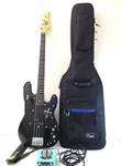 Hondo Rh Electric Bass Guitar Black 4-STRING 20-FRETS With Amplifier & Gig Bag. Fixed Price $199.00.