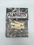 (4) Allparts Cream Acoustic Bass Guitar Bridge Pins BP-0677-028. Fixed Price $10.98.
