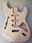 Thinline Strat Body Unfinished Cnc Made Texas Built To Order. Fixed Price $130.00.